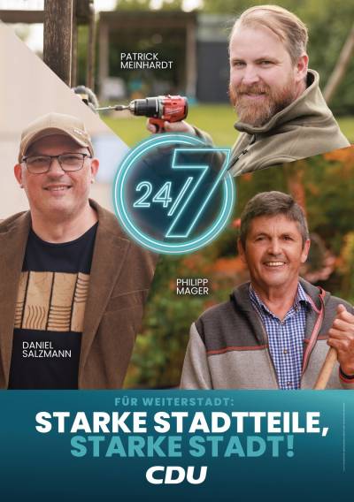 F�r Weiterstadt: Starke Stadtteile, Starke Stadt!